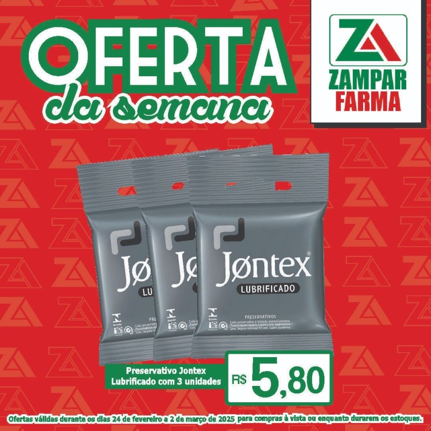 Ofertas de 24 de fevereiro a 2 de março na Zampar Farma