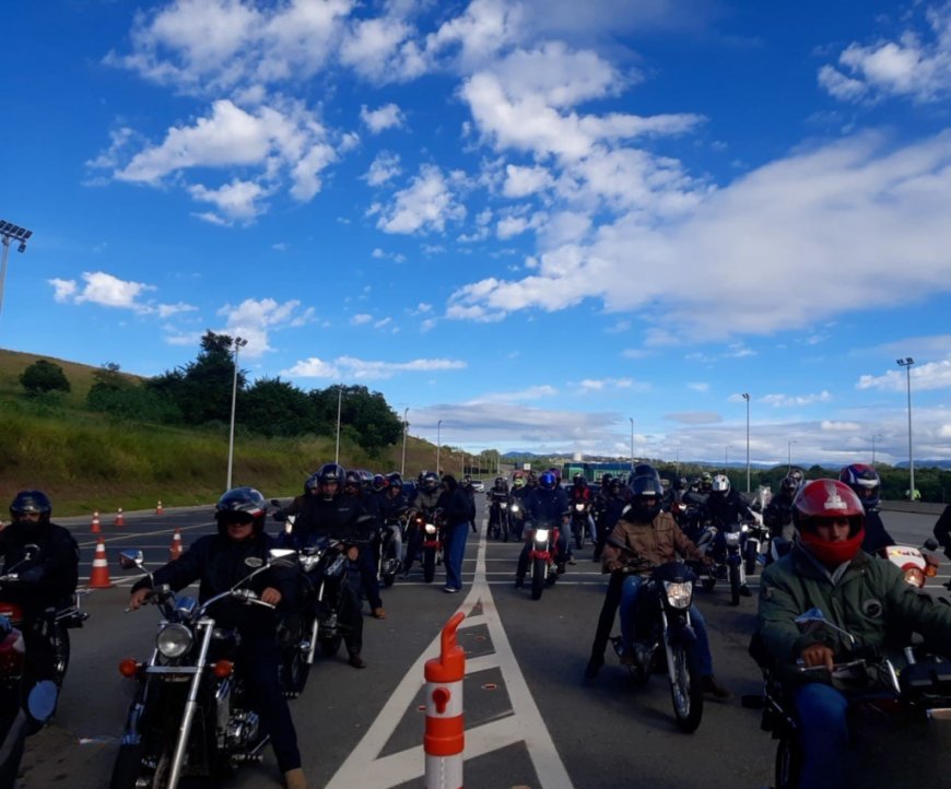 Operação especial garante a segurança durante Moto Romaria de Guaxupé para Aparecida neste sábado, 12