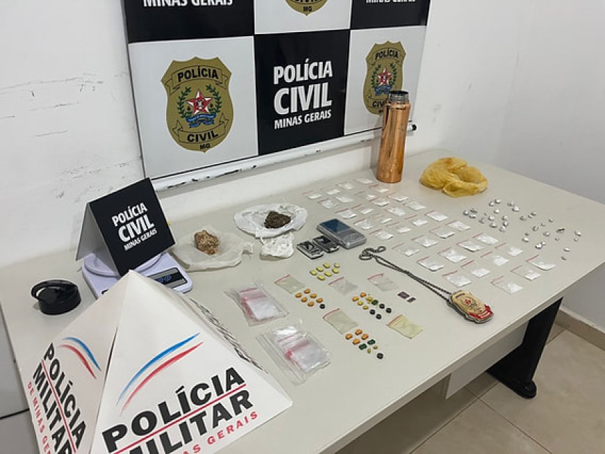 Suspeitos de invadir creche em Nova Resende são presos por furto e tráfico de drogas