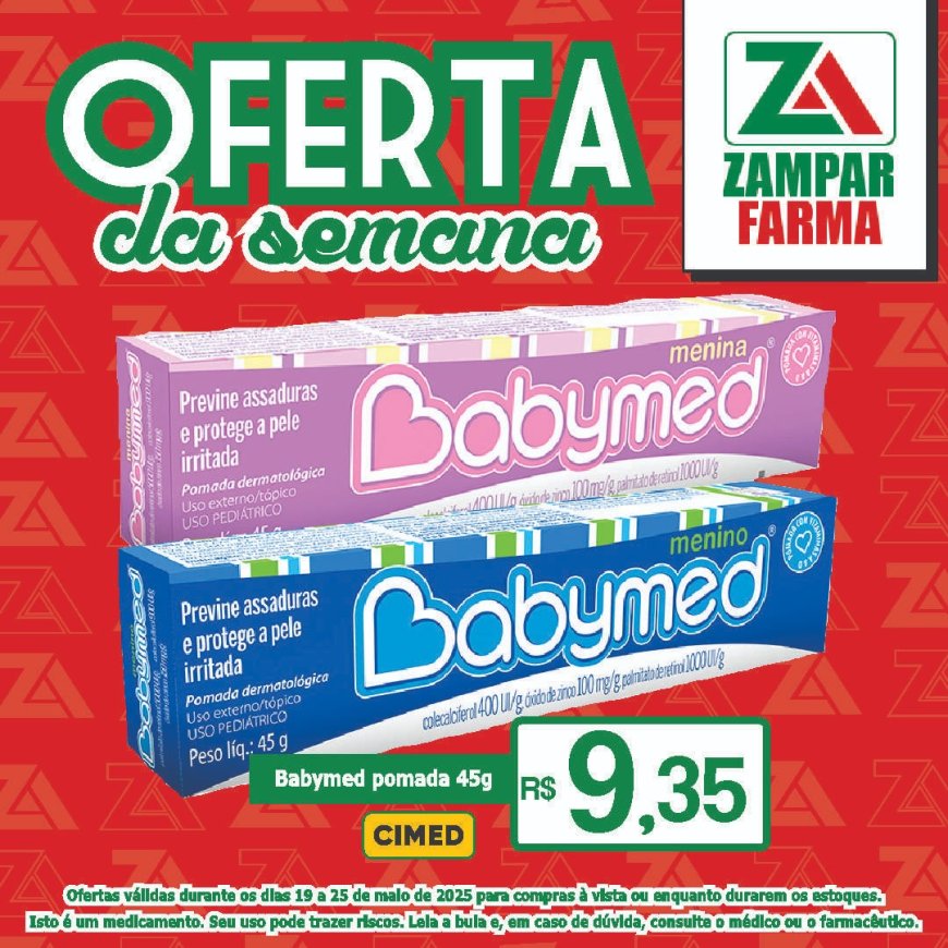 Ofertas dos dias 19 a 25 de maio na Zampar Farma