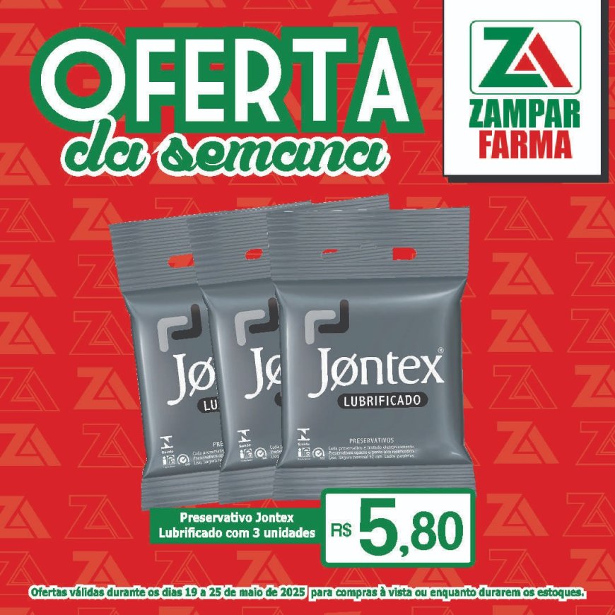 Ofertas dos dias 19 a 25 de maio na Zampar Farma