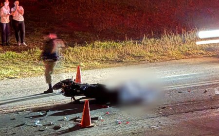 Mais acidente no Sul de Minas: Motociclista morre após bater com caminhão na MG-184, em Areado