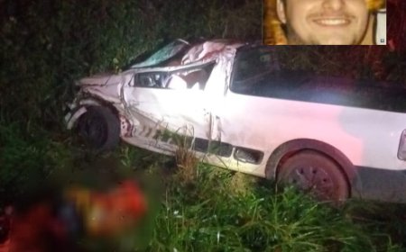 Rapaz que faleceu em acidente na MG-491 era de Juruaia