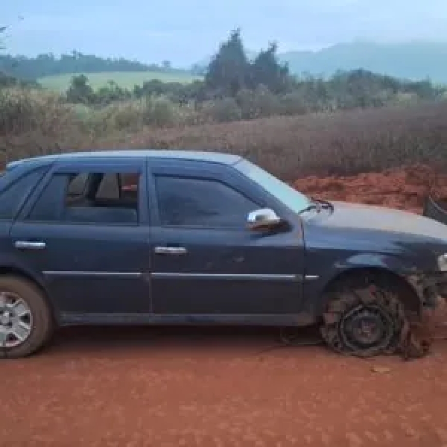 Veículo furtado em Carmo do Rio Claro é encontrado entre Alpinópolis e Nova Resende