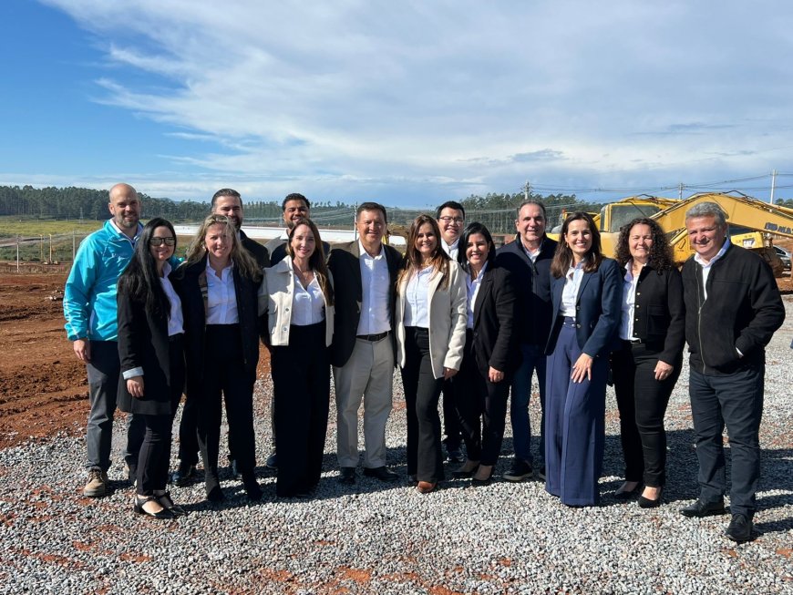 Empresa farmacêutica inicia obras de nova unidade em Poços de Caldas