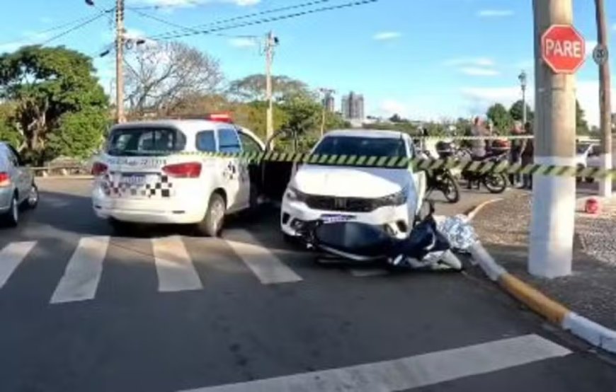 Motociclista de 82 anos morre após ser atropelado na Ponte Euclides da Cunha, em São José do Rio Pardo
