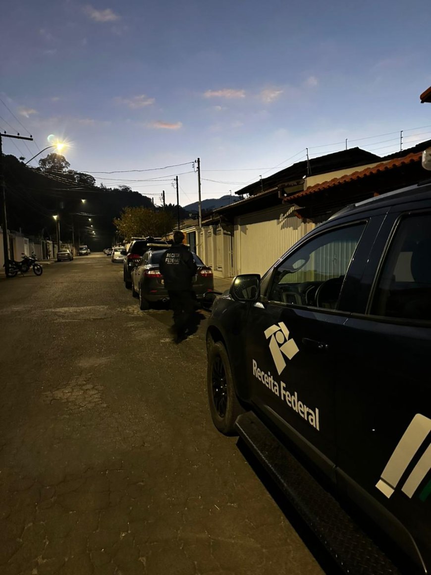Receita Federal e Polícia Federal deflagram Operação "Societas Ficta" no sul de Minas