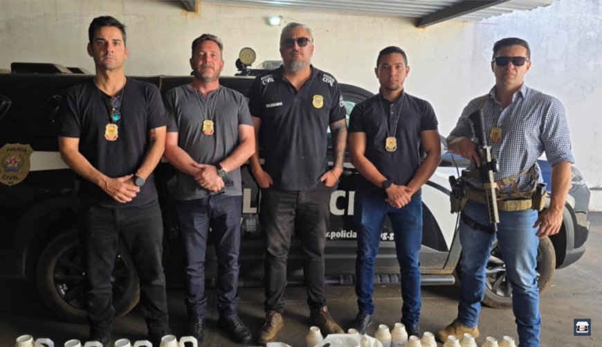 Policiais da Delegacia Rural de Guaxupé prendem suspeitos de crimes avaliados em R$2,6 milhões