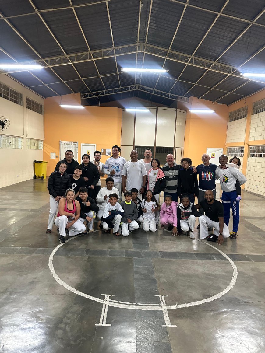 Roda de Capoeira Regional e Maculelê com Mestre Du acontece no Festival de Inverno de Poços de Caldas