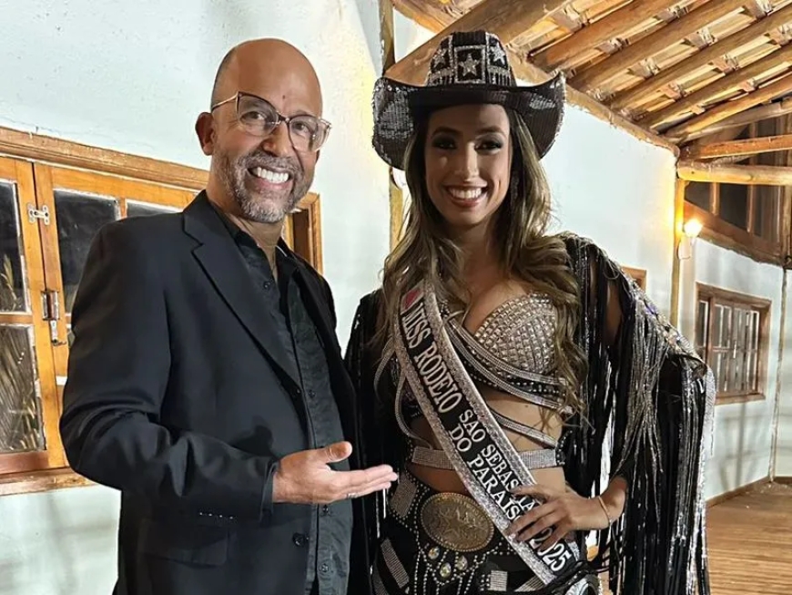 Candidata de São Sebastião do Paraíso é eleita Miss Rodeio Brasil 2025 em Barretos
