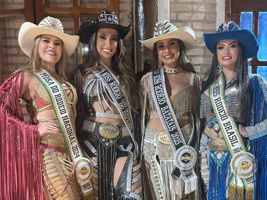 Candidata de São Sebastião do Paraíso é eleita Miss Rodeio Brasil 2025 em Barretos
