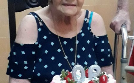 Nota de Falecimento: Maria Bernadete de Araújo Vergili, aos 92 anos