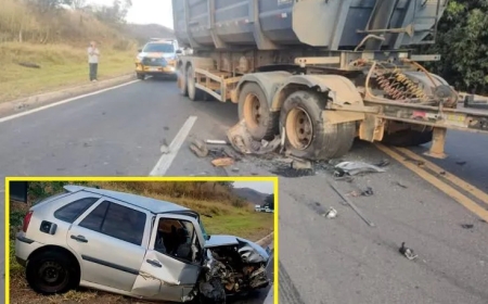 Vários acidentes foram registrados na rodovia MG-050, entre Itaú de Minas e Passos, deixando dois feridos
