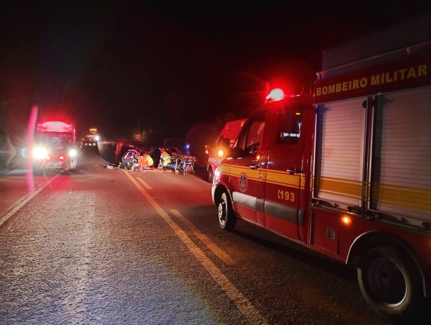 Acidente na BR-491 deixa duas amigas mortas e três feridos em estado grave