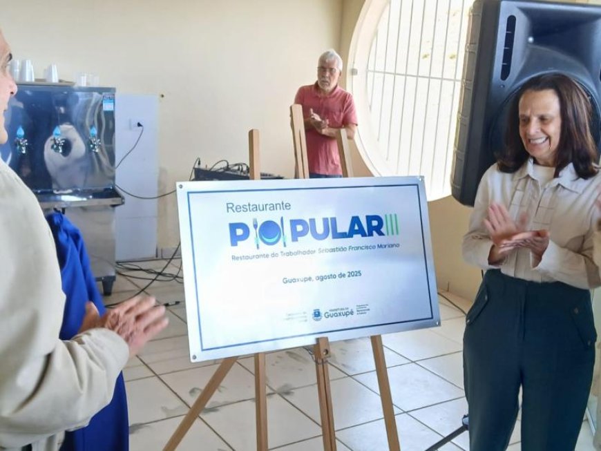 Terceiro restaurante popular é inaugurado em Guaxupé com valor de R$2 a refeição