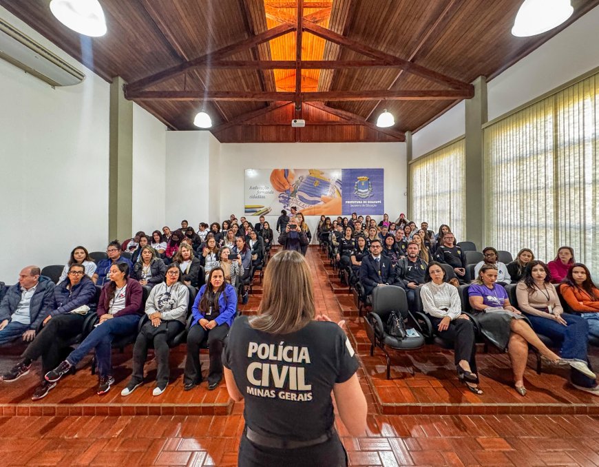 Polícia Civil promove reunião de enfrentamento à violência contra a mulher em Guaxupé