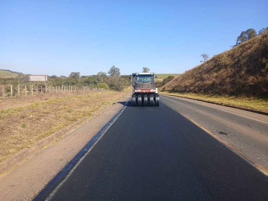 Frentes da EPR Vias do Café realizam melhorias viárias em três rodovias da região nesta semana