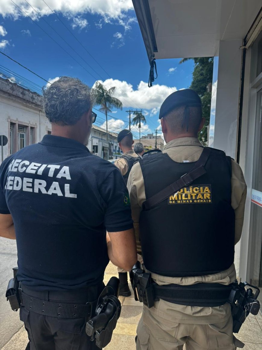 Receita Federal e PMMG realizam ação conjunta de combate ao contrabando e descaminho em Nova Resende e Alfenas