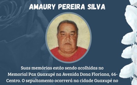 Nota de Falecimento: Amaury Pereira Silva, aos 65 anos