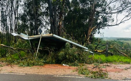 Forte tempestade em Fama provoca vários prejuízos no município