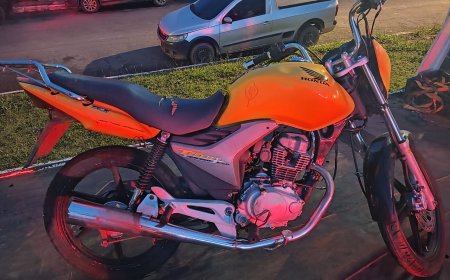 Polícia Militar de Nova Resende recupera moto furtada em Alfenas e conduz suspeitos à Delegacia