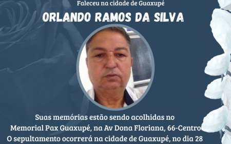 Nota de Falecimento: Orlando Ramos da Silva