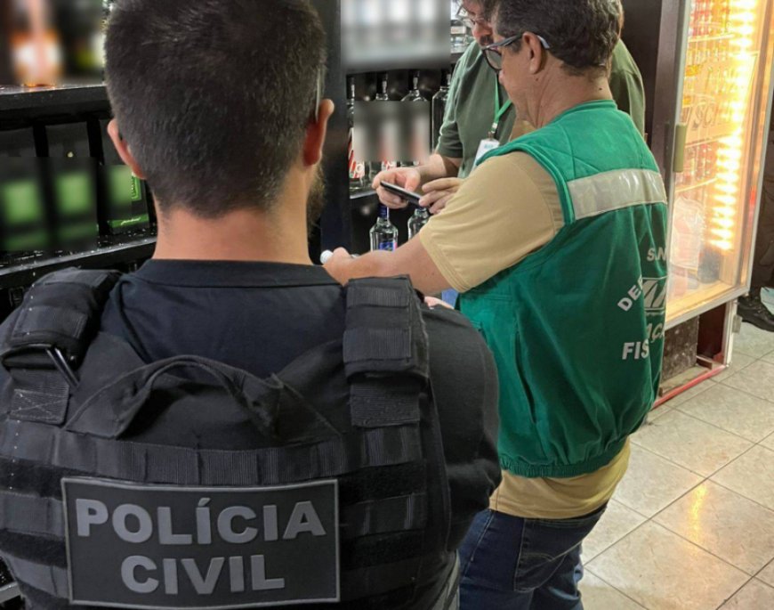 Operação Baco resulta em apreensões e suspensão de atividades no comércio de bebidas alcoólicas no Sul de Minas