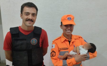 Bombeiro salva bebê de 7 dias no Sul de Minas