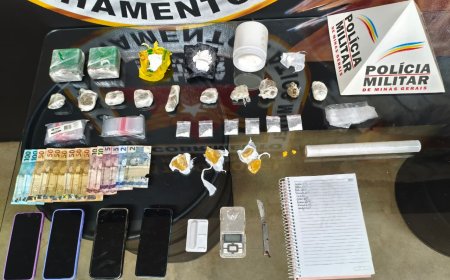 Polícia Militar realiza grande apreensão de drogas e prende três indivíduos por tráfico em Paraíso