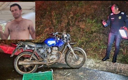 Motociclista de 42 anos morre após colidir com animal na BR-146, entre Bom Jesus da Penha e Passos