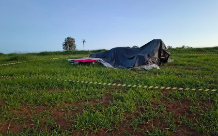 Possível falha mecânica em motor causa pouso forçado de aeronave em Guaxupé