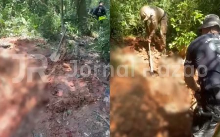 Após chacina de guaxupeanos e guaranesianos, PMSC descobre cemitério de facção com vários corpos