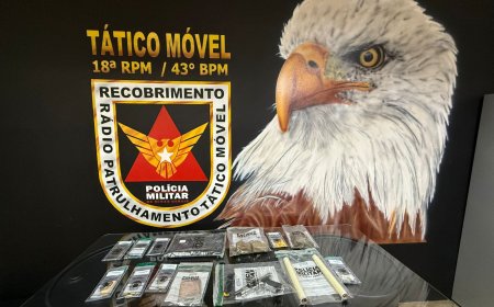Polícia Militar apreende arma e drogas em operação na zona rural entre Jacuí e Fortaleza de Minas