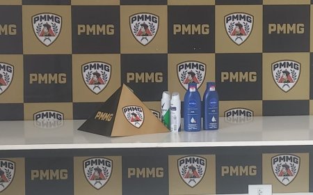 Homem que furtou drogaria no centro de Guaxupé é preso pela PM