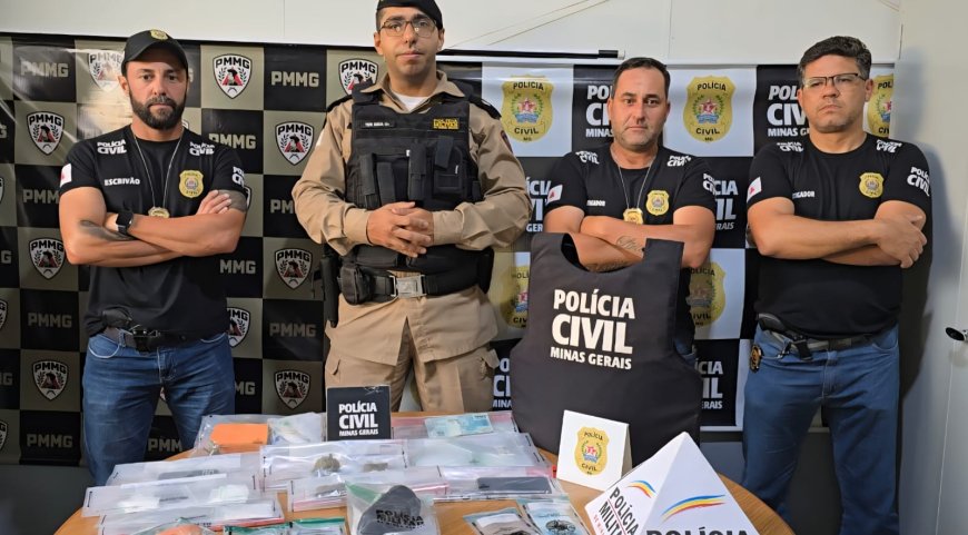 Policiais de Muzambinho fazem operação no combate às drogas na cidade