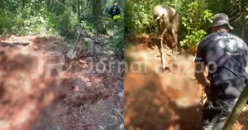 Após chacina de guaxupeanos e guaranesianos, PMSC descobre cemitério de facção com vários corpos