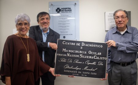 Santa Casa de Passos inaugura hospital de olhos