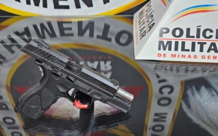 Policiais apreendem arma de fogo em briga entre familiares no distrito de Termópolis