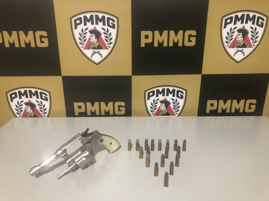 Polícia Militar prende homem por posse ilegal de arma de fogo após ocorrência de violência doméstica em Guaranésia