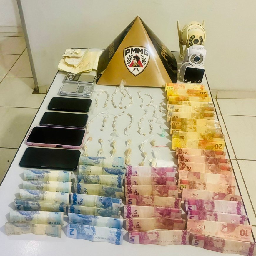 Homem de 28 anos é preso com entorpecentes em Monte Belo