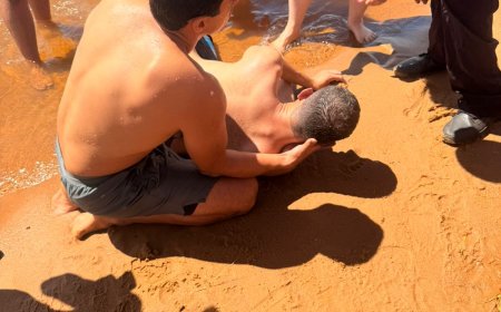 Em folga, Capitão do Corpo de Bombeiros resgata homem vítima de afogamento no Sul de Minas