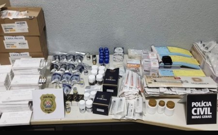 Prontuários médicos falsificados e medicamentos controlados são apreendidos no Sul de Minas