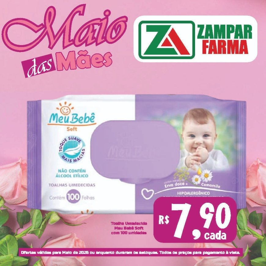 Ofertas do mês de maio na Zampar Farma