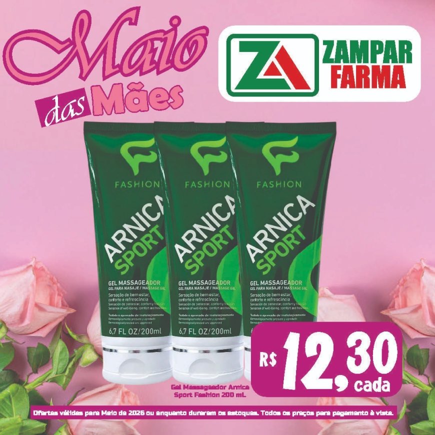 Ofertas do mês de maio na Zampar Farma