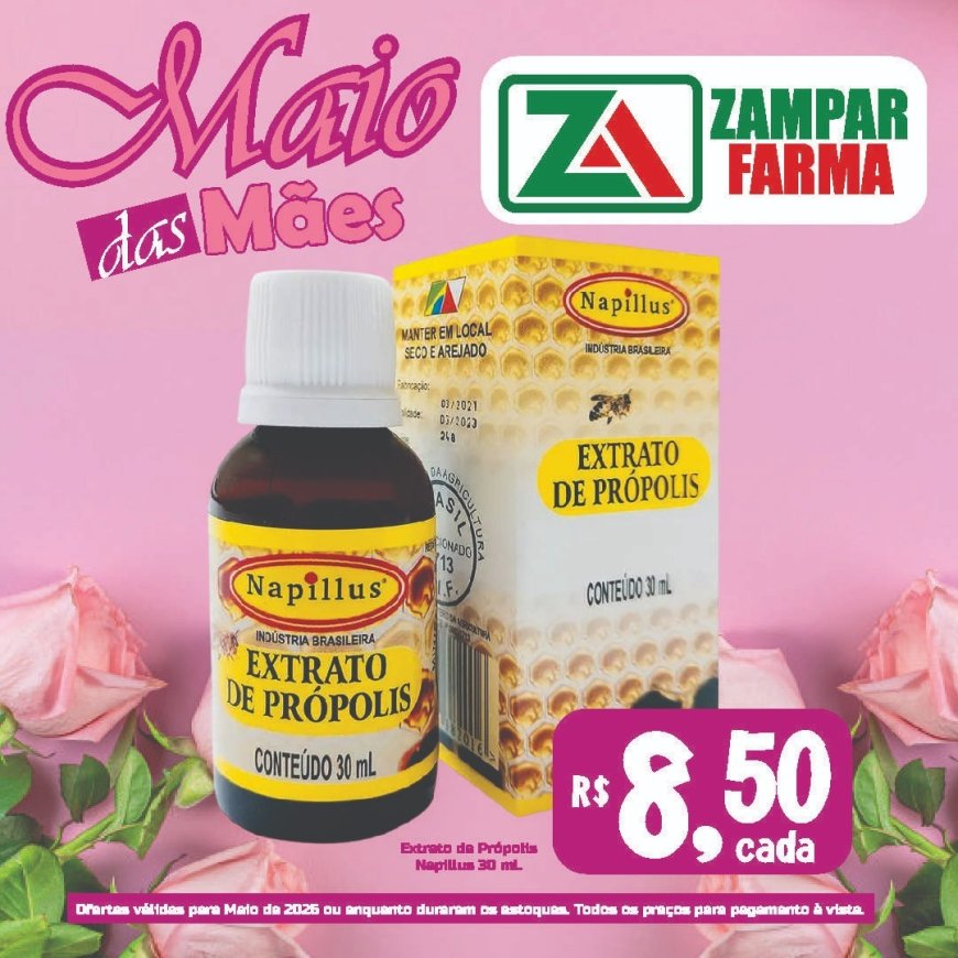 Ofertas do mês de maio na Zampar Farma