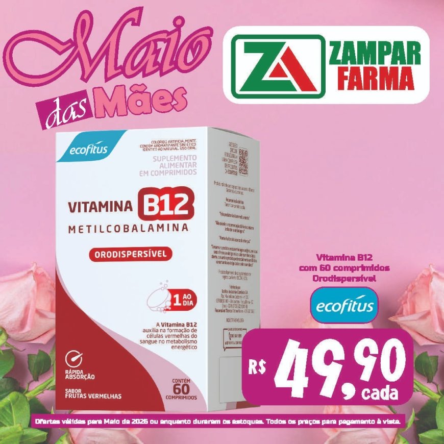 Ofertas do mês de maio na Zampar Farma