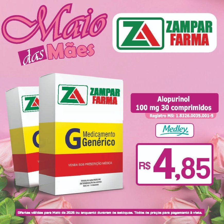 Ofertas do mês de maio na Zampar Farma