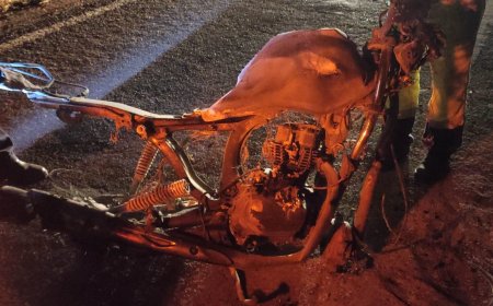 Motociclista na contramão de direção tem morte instantânea ao colidir com veículo na MGC-491
