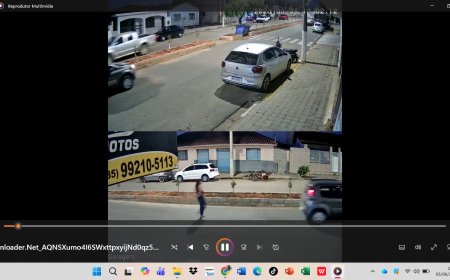 Vídeo: Homem chuta mulher após discussão em Muzambinho