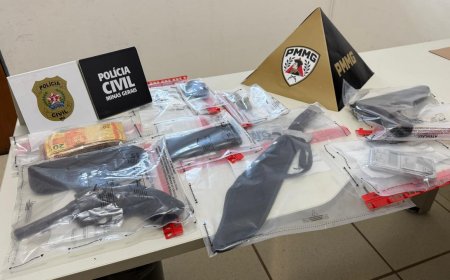 Operação Convergência resulta em duas prisões e apreensão de drogas e arma em Guaxupé